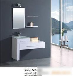 廠家直銷各款精美浴室柜，wx-1001展現(xiàn)衛(wèi)浴空間簡約現(xiàn)代風(fēng)